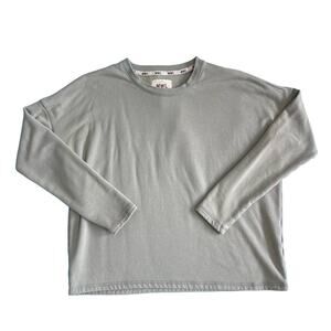 Madewell MWL Lounge Lightweight Sweatshirt Mint Size XS